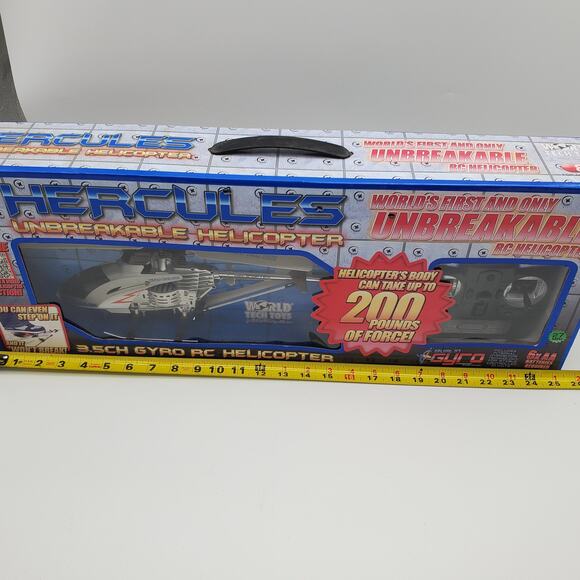 Hercules 3.5CH Gyro RC Helicopter Unbreakable Design NIB - Picture 5 of 7